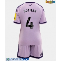Maglie da calcio Newcastle United Sven Botman #4 Terza Maglia Bambino 2026-27 Manica Corta + Pantaloni corti)